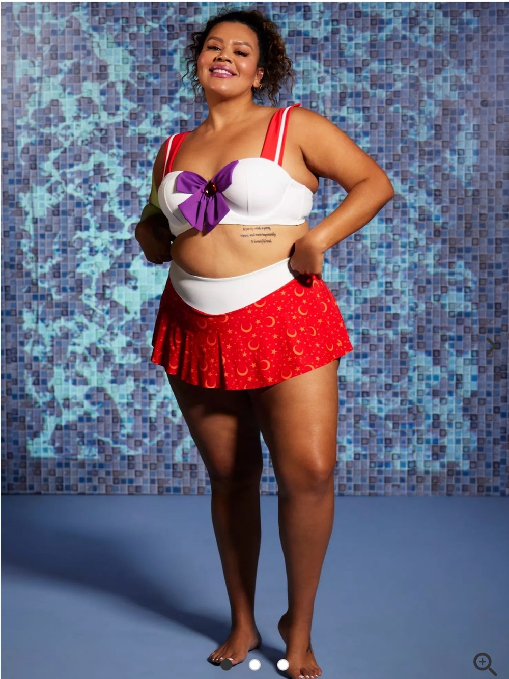 Sailor Moon Sailor Mars bikini set
